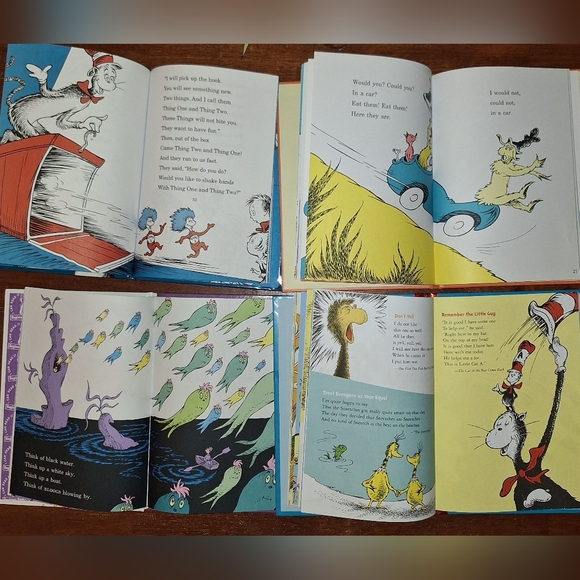4 Dr. Suess books - Picture 3 of 4